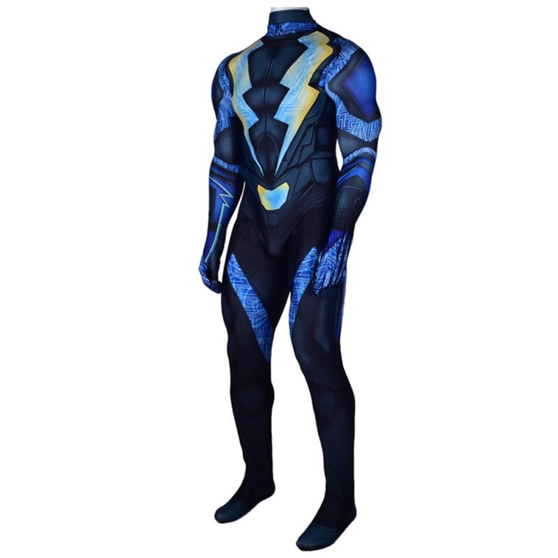 Men's kids Black Lightning superhero Costume Jefferson Pierce S2 Cosplay jumpsuit Halloween costume X'mas birthday Valentine's day gift toys - Image 3