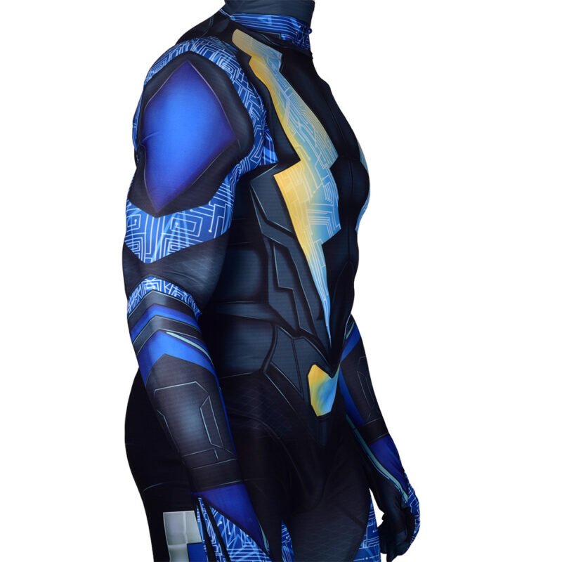Men's kids Black Lightning superhero Costume Jefferson Pierce S2 Cosplay jumpsuit Halloween costume X'mas birthday Valentine's day gift toys - Image 4