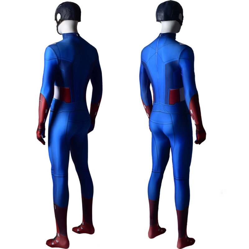 Avengers 4 Endgame Captain America steve rogers cosplya costume Halloween Role-play Costume Comic-con X'mas Valentine's day gift toys - Image 3