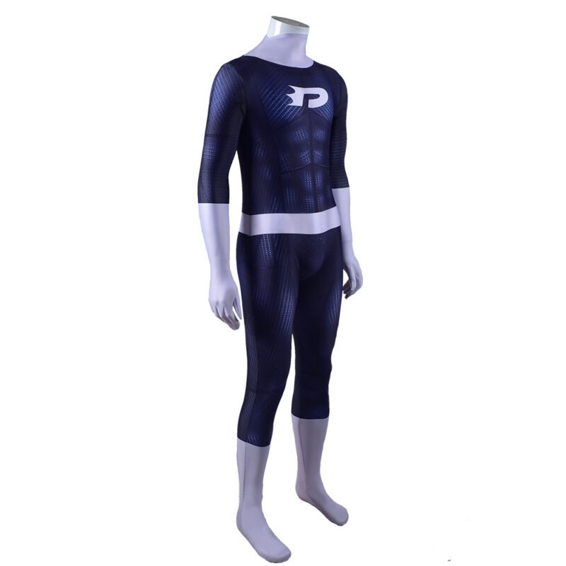 Danny Phantom Superhero Cosplay Costume Zentai Fullbody Anime Danny Phantom Jumpsuits Halloween christmas gift toys outfit - Image 2