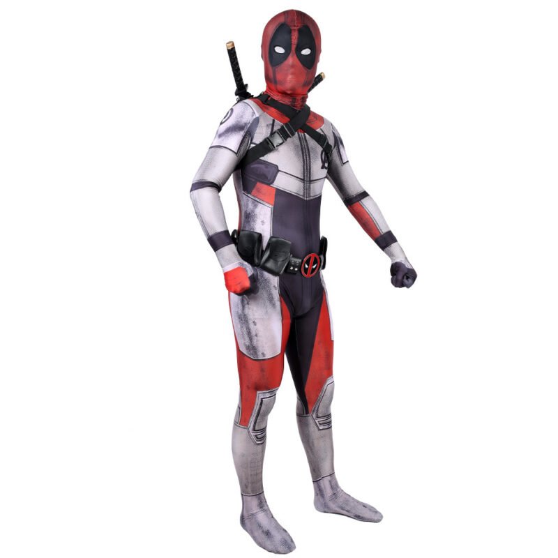 Boys Men's Avengers: Endgame 2019 Quantum Realm Deadpool Costume Jumpsuit Cosplay Halloween Costume christmas gift toys - Image 4