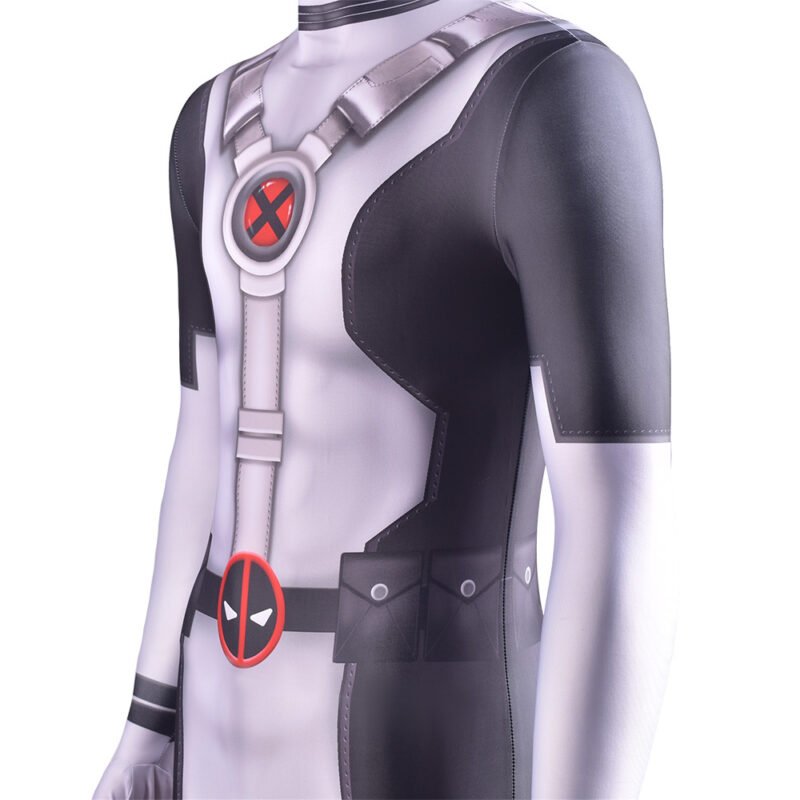 Kids Men's Deluxe Deadpool Skintight Zentai Suit Halloween Superhero Cosplay Costume X'mas birthday Valentine's day gift toys - Image 6