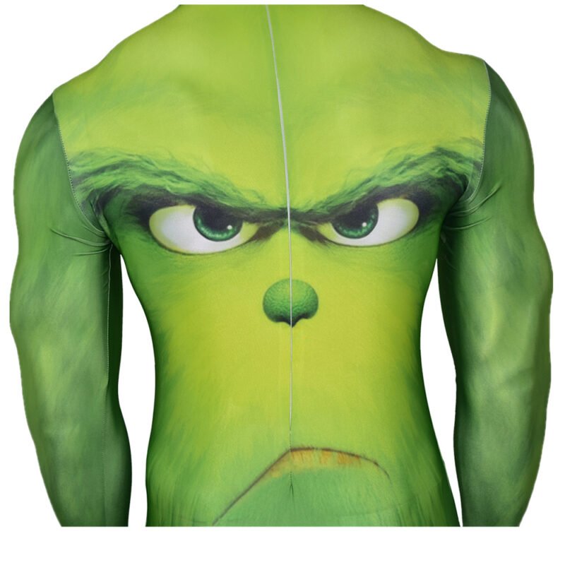 How The Grinch Stole Christmas Grinch Costume Full Set Cosplay halloween make-up costume xmas christmas gift toys comic-con outfit - Image 4