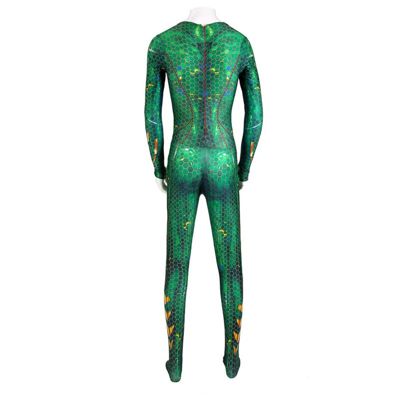 Women's Aquaman superhero Mera cosplay costume jumpsuit warrior suit Halloween costume X'mas birthday Valentine's day gift comic-con anime carnival - Image 4