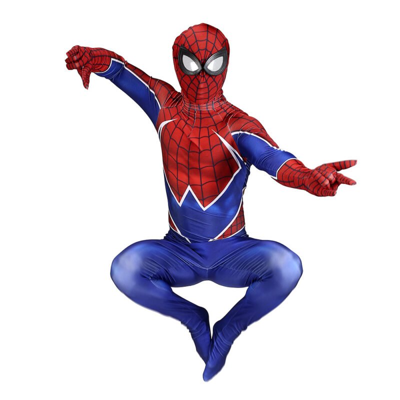 Spider Punk Bodysuits Spiderman Costume the spandex Punk Rock spiderman cosplay Halloween X'mas birthday costume - Image 2