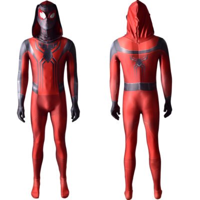 Spider-man jumpsuit outfit red cosplay superhero costume halloween costume x'mas christmas birthday gift toys make-up outfit bodysuit