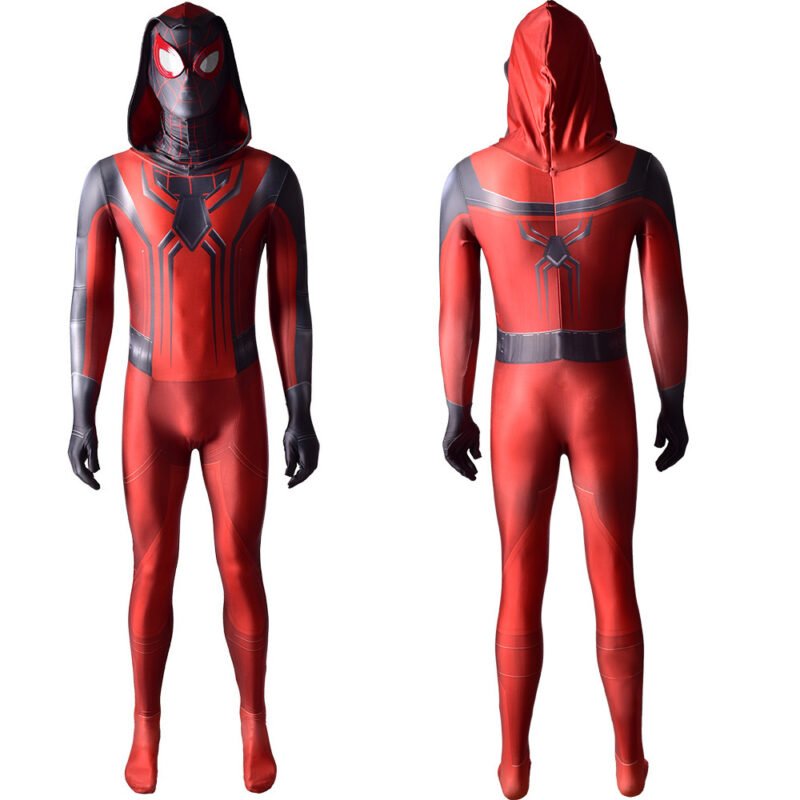 Spider-man jumpsuit outfit red cosplay superhero costume halloween costume x'mas christmas birthday gift toys make-up outfit bodysuit