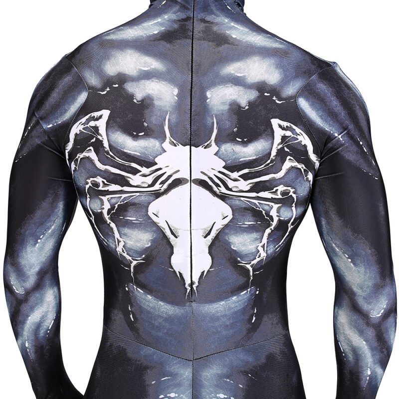 Men's Venom 2018 cosplay Spider-Man superhero Eddie Brock jumpsuit suit Halloween costume X'mas birthday Valentine's day gift toys comic-con outfit - Image 4
