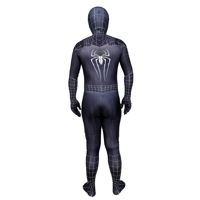 Kids Venom Spider-Man jumpsuit outfit superhero costume Halloween costume X'mas Christmas gift toys comic-con make-up outfit fancy dress - Image 5