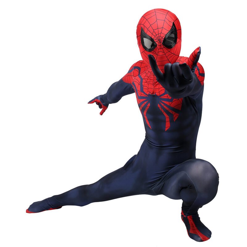 Superior Spider-Man Costume Halloween Cosplay Jumpsuits Kids Adults Bodysuit Superhero Onesies Evening Dress Complaint Movie Fans Outfits Props - Image 3