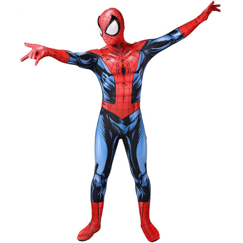 Kids Men's Spider-Man Jumpsuits Cosplay Halloween costume Xmas birthday Valentine's day gift toys comic-con outfit - Image 4