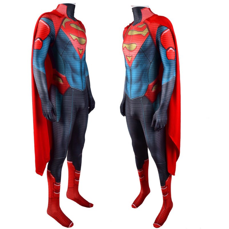 Superboy Jonathan Kent Jumpsuit Cosplay Costume Halloween x’mas christmas birthday gift toys party make-up outfit - Image 2