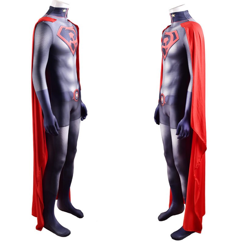 Kids Men's DC Comics Superman Red Son Cosplay Halloween costume Xmas birthday Valentine's day gift toys - Image 2