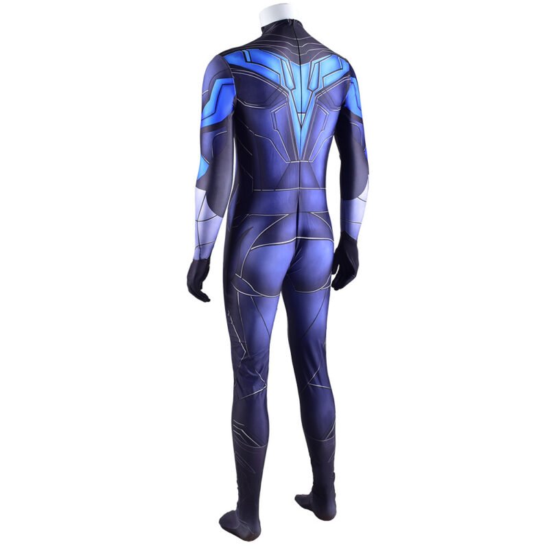 Titans Nightwing Costume Cosplay Halloween make-up costume xmas christmas gift toys comic-con outfit - Image 4