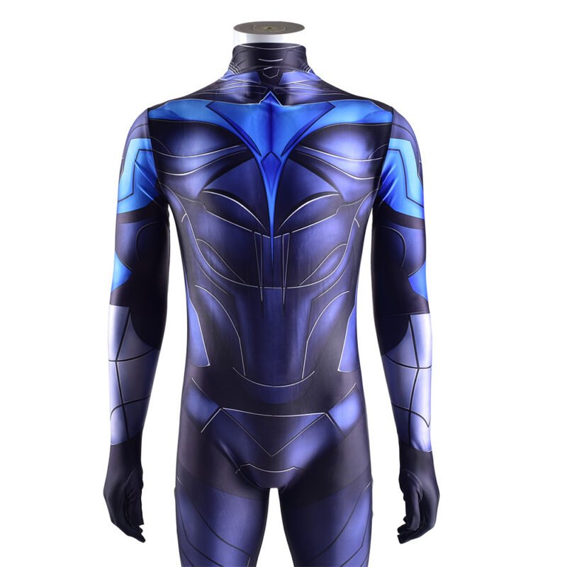 Titans Nightwing Costume Cosplay Halloween make-up costume xmas christmas gift toys comic-con outfit - Image 7