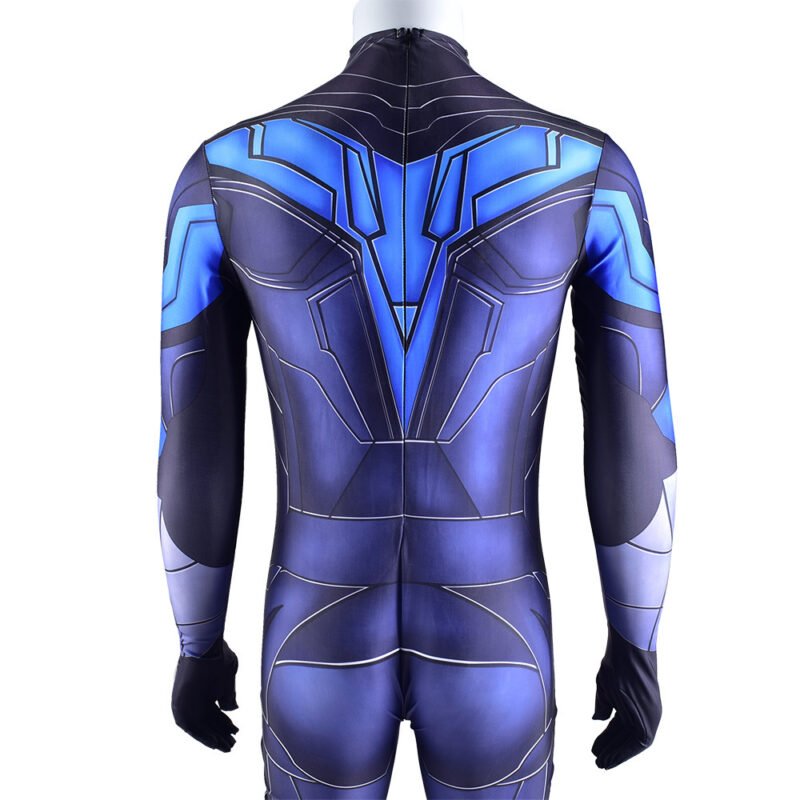 Titans Nightwing Costume Cosplay Halloween make-up costume xmas christmas gift toys comic-con outfit - Image 8