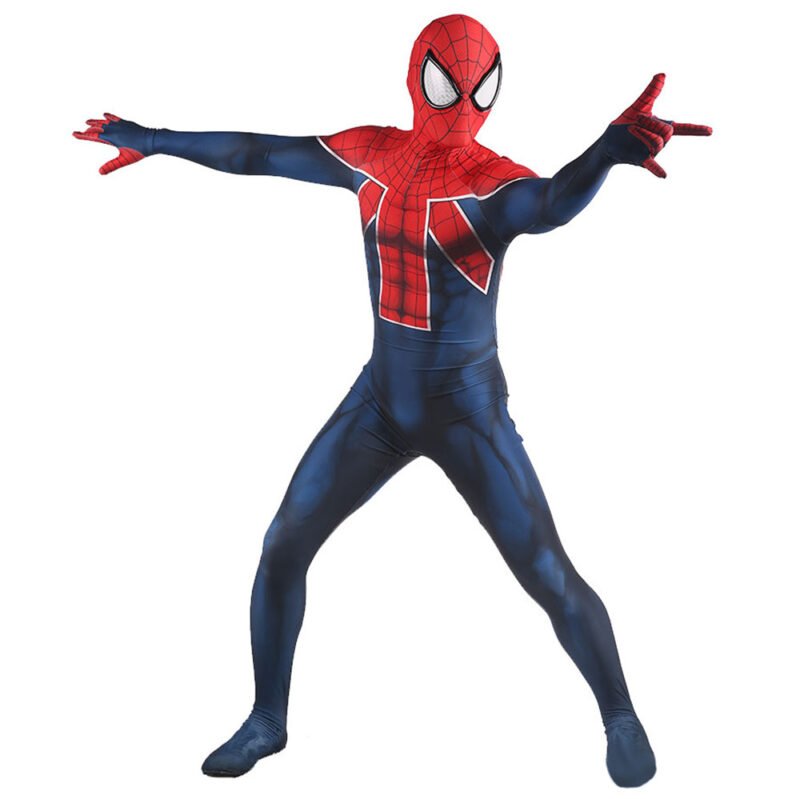 Men's Superior Spider-man Cosplay Costume Jumpsuit Cosplay Halloween Costume christmas gift toys - Image 6