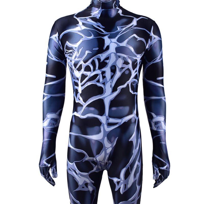 Kids Men's Black Venom Carnage Spider-Man jumpsuit suit Halloween costume X'mas birthday Valentine's day gift toys comic-con outfit - Image 5