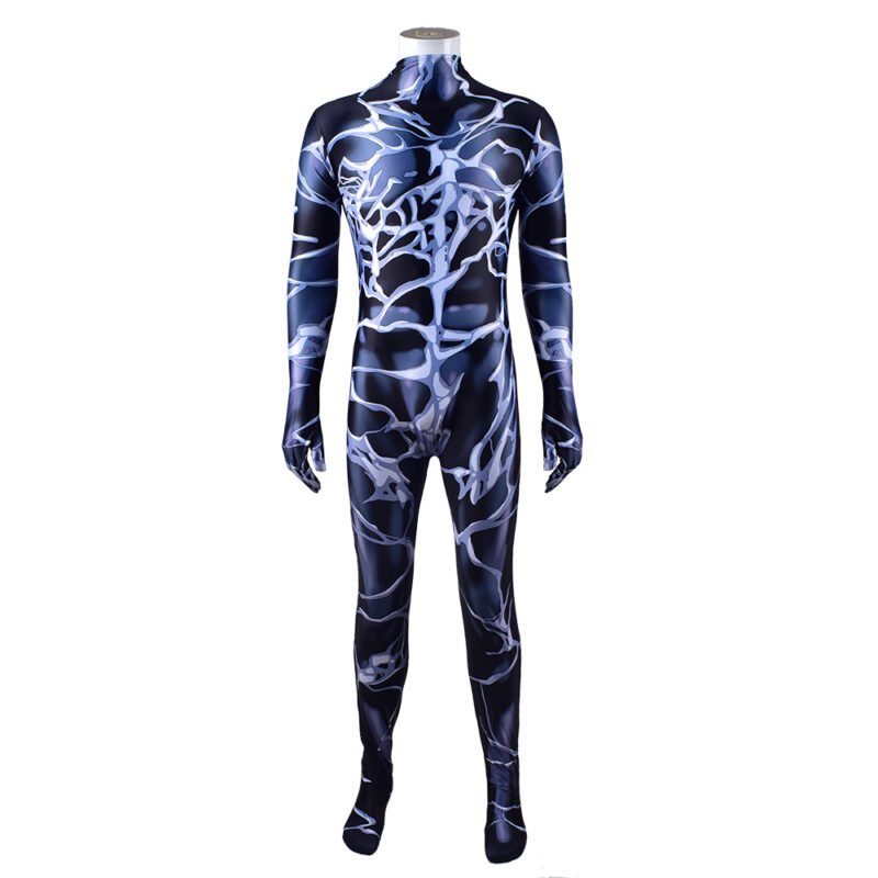 Kids Men's Black Venom Carnage Spider-Man jumpsuit suit Halloween costume X'mas birthday Valentine's day gift toys comic-con outfit - Image 2