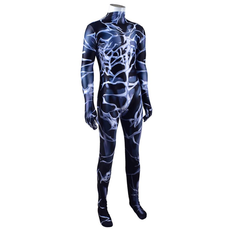 Kids Men's Black Venom Carnage Spider-Man jumpsuit suit Halloween costume X'mas birthday Valentine's day gift toys comic-con outfit - Image 3