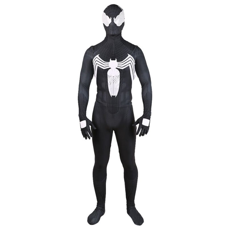 Venom Spider-Man Symbiote Jumpsuit Spiderman Cosplay Costume Halloween make-up costume xmas gift toys outfit - Image 2