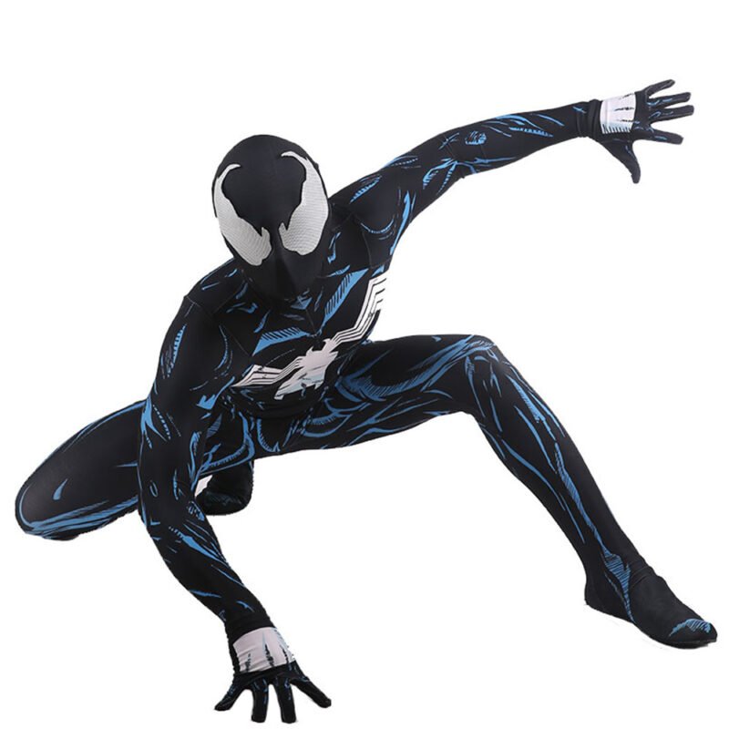 Venom Spider-Man Symbiote Jumpsuit Spiderman Cosplay Costume Halloween make-up costume xmas gift toys outfit - Image 4