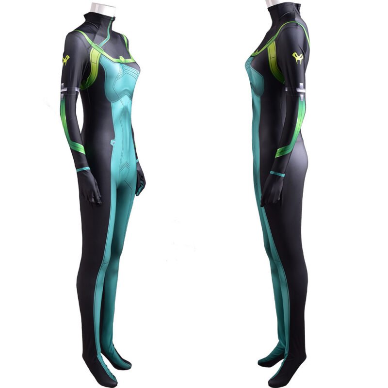 Women's girls Game Valorant Project A Viper Cosplay Halloween costume X'mas birthday Valentine's day gift make-up carnival comic-con - Image 3