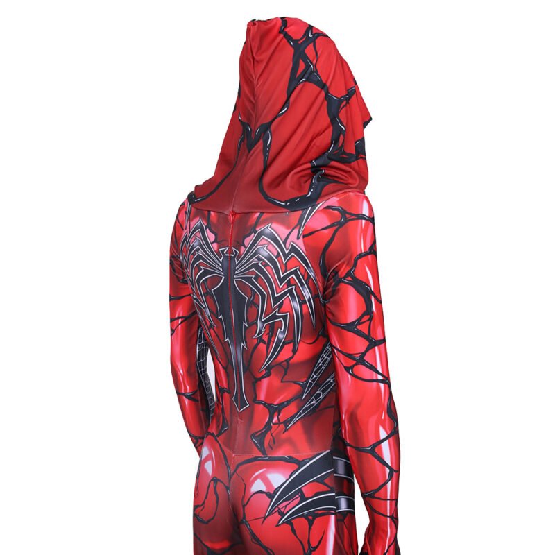 Venom 2 Carnage Spider-Man jumpsuit suit Halloween costume X'mas birthday Valentine's day gift toys comic-con outfit - Image 4