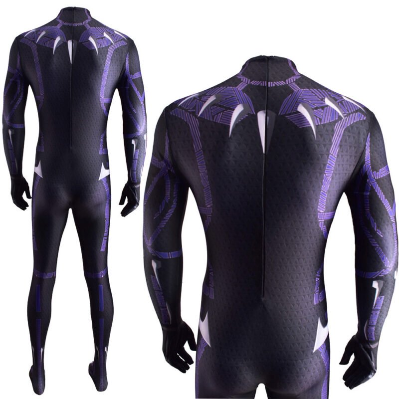 Black Panther: Wakanda Forever T'Challa Cosplay Costume Halloween X’mas Valentine’s day birthday gift comic-con game outfit - Image 5