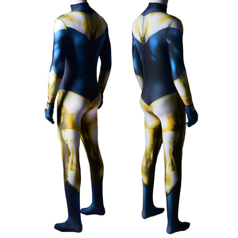 Justice League Booster Gold Michael Jon Carter Cosplay Costume Halloween make-up costume christmas gift toys outfit - Image 3