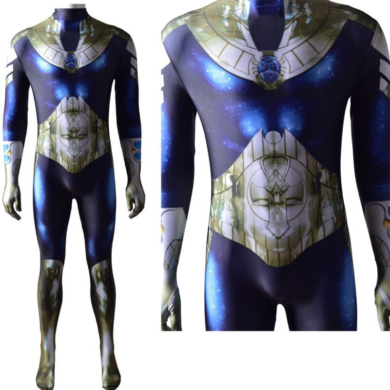 Tuta Cosplay Nera Adam Doctor Fate Supereroe Costume Halloween X'mas Valentine's day birthday gift comic-con game outfit - Image 4