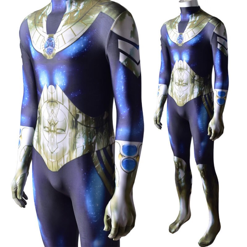 Tuta Cosplay Nera Adam Doctor Fate Supereroe Costume Halloween X'mas Valentine's day birthday gift comic-con game outfit - Image 5