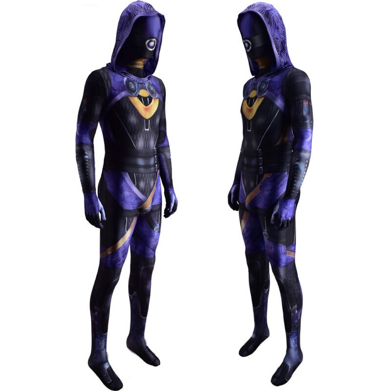Mass Effect Tali'Zorah nar Rayya Cosplay Costume Halloween X'mas Valentine's day birthday gift comic-con game outfit - Image 5