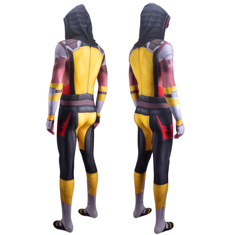 Mortal Kombat 11 Scorpion Cosplay Costume Halloween X’mas Valentine’s day birthday gift comic-con game outfit - Image 3