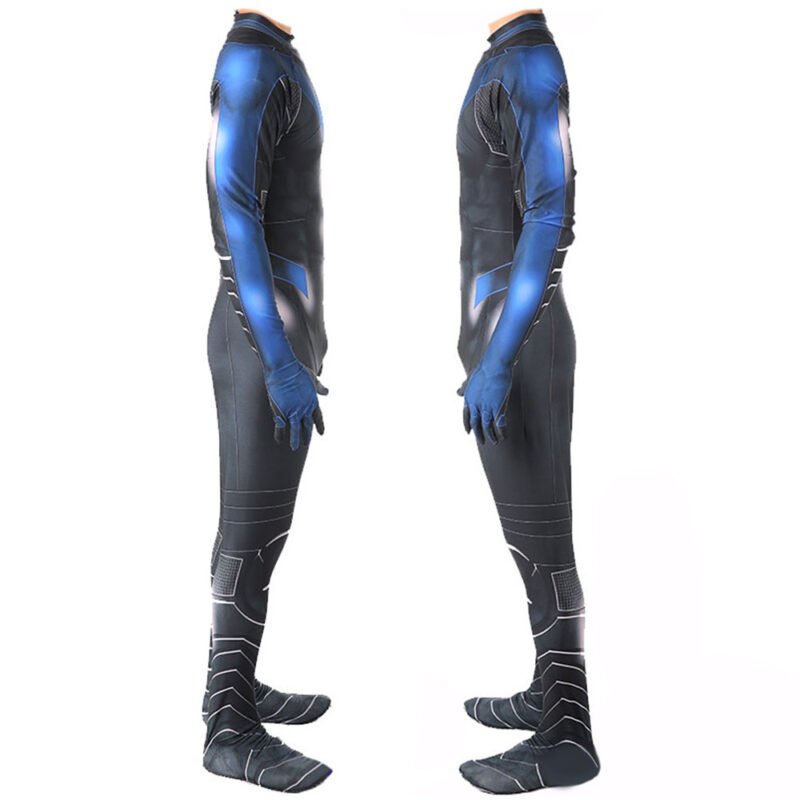 Nightwing Body Suit Cosplay Costume Halloween X’mas Valentine’s day birthday gift comic-con game outfit - Image 4
