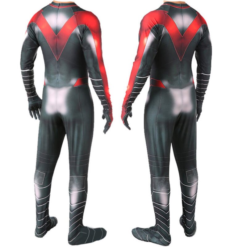 Combinaison Red Nightwing Robin Cosplay Costume Halloween X’mas Valentine’s day birthday gift comic-con game outfit - Image 7