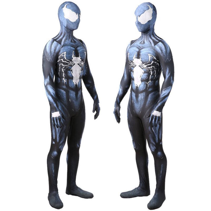 Venom Spiderman Jumpsuit Spider-man Cosplay Costume Halloween X'mas Valentine's day birthday gift comic-con game outfit - Image 3