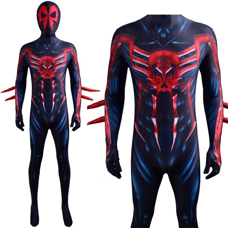 2099 Ultimate Spider-Man Jumpsuit Spiderman Cosplay Costume Halloween X'mas Valentine's day birthday gift comic-con game outfit - Image 4