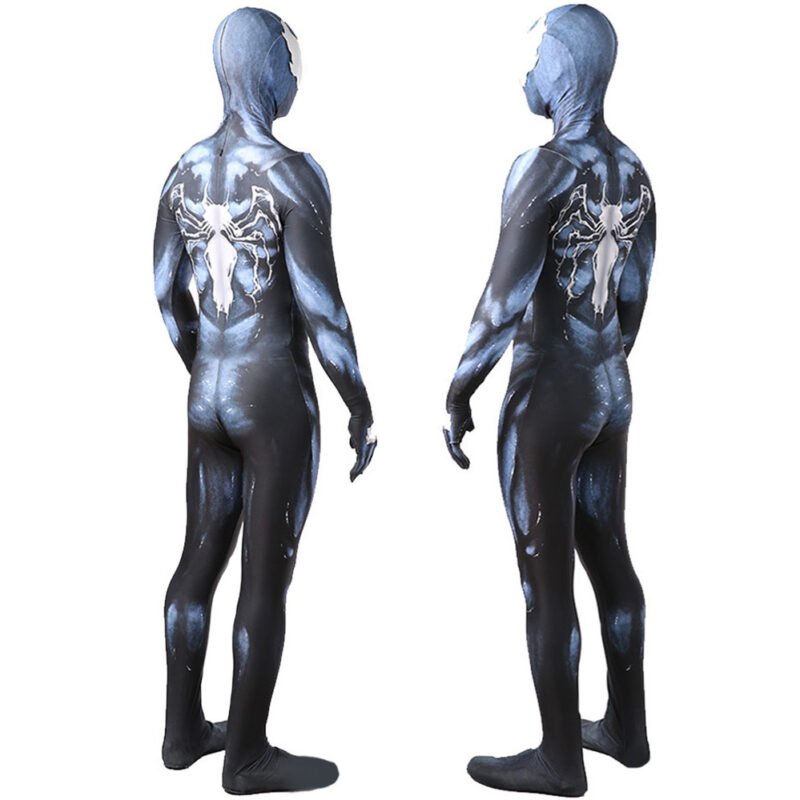 Venom Spiderman Jumpsuit Spider-man Cosplay Costume Halloween X'mas Valentine's day birthday gift comic-con game outfit - Image 4