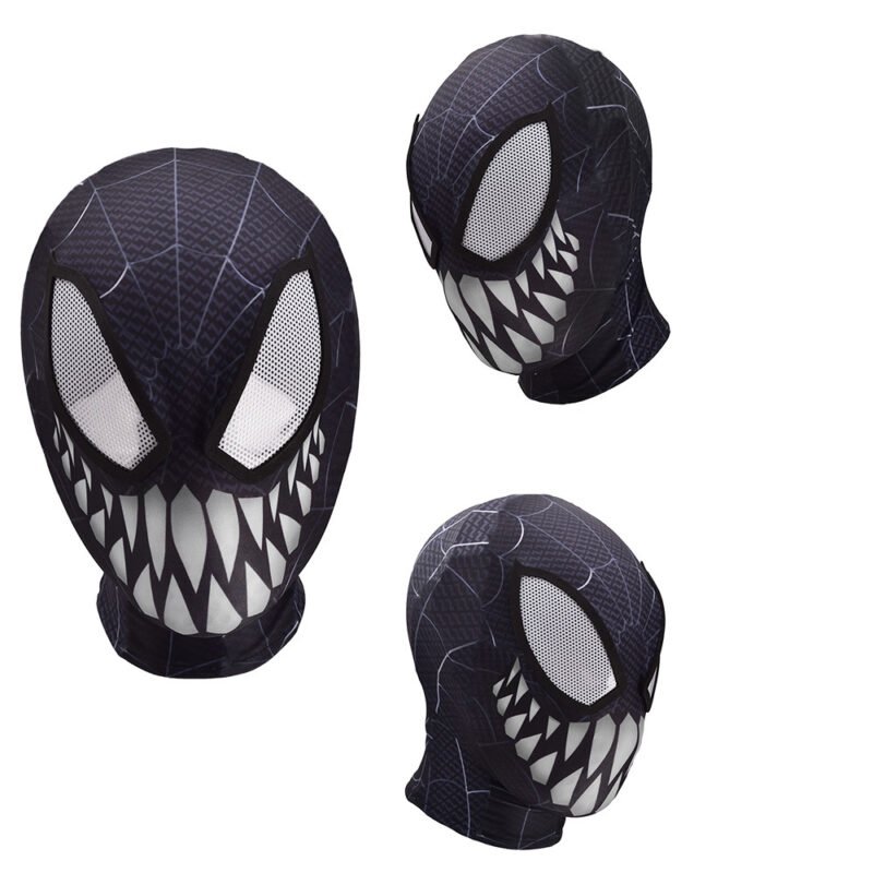 Venom Spider-man Miles Morales Jumpsuit Spiderman Cosplay Costume Halloween X’mas Valentine’s day birthday gift comic-con game outfit - Image 4