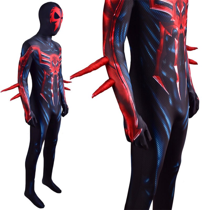 2099 Ultimate Spider-Man Jumpsuit Spiderman Cosplay Costume Halloween X'mas Valentine's day birthday gift comic-con game outfit - Image 5