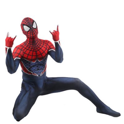Spider Man PS4 Spider-Punk Cosplay Costume Halloween X’mas Valentine’s day birthday gift comic-con game outfit