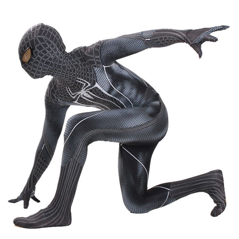 The Amazing Spider-Man 3 Black Venom Cosplay Costume Halloween X’mas Valentine’s day birthday gift comic-con game outfit - Image 6