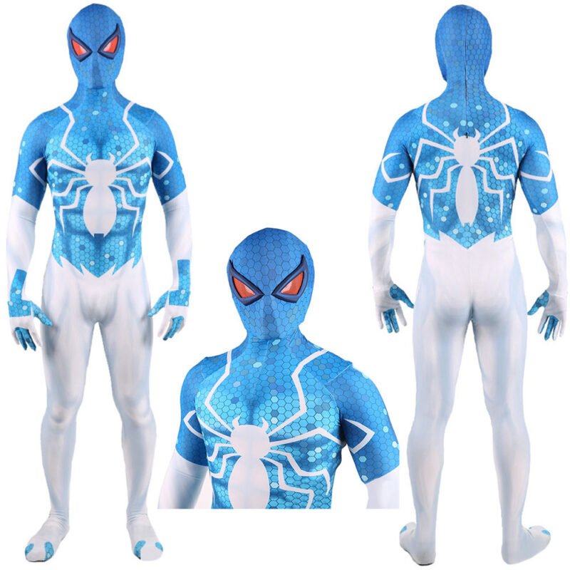 Cool Cosmic Spiderman Jumpsuit Spider-man Cosplay Costume Halloween X’mas Valentine’s day birthday gift comic-con game outfit - Image 2