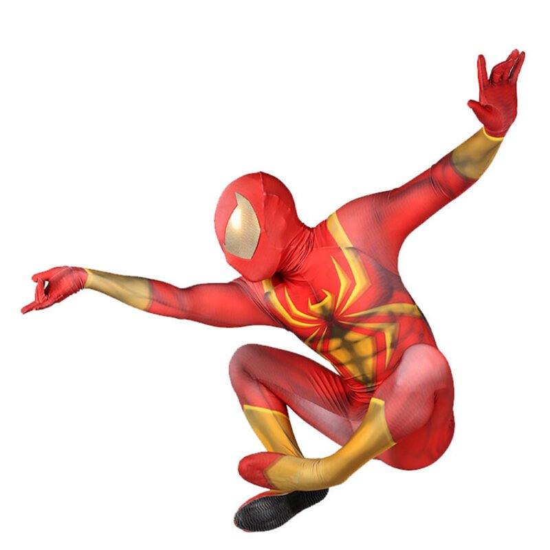 Iron Spider-man Jumpsuit Spiderman Cosplay Costume Halloween X’mas Valentine’s day birthday gift comic-con game outfit - Image 6