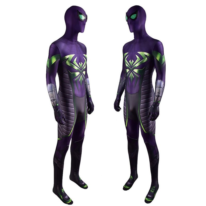 PS5 Miles Morales Spider-Man Jumpsuit Spiderman Cosplay Costume Halloween X'mas Valentine's day birthday gift comic-con game outfit - Image 2