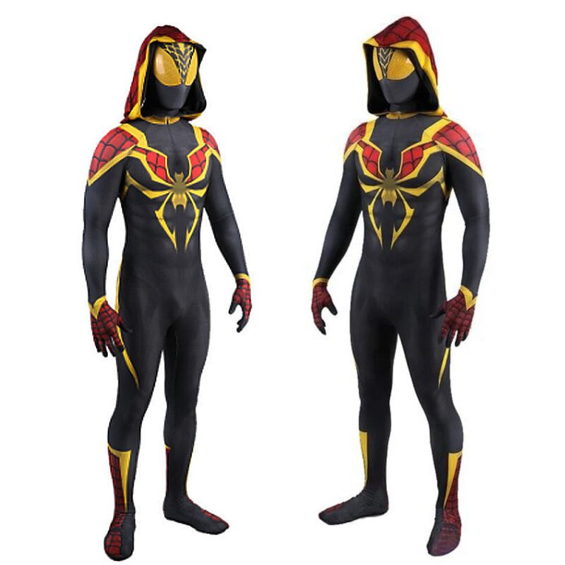 New Iron Spider-Man Jumpsuit Spiderman Bodysuit Cosplay Costume Halloween X'mas Valentine's day birthday gift comic-con game outfit - Image 2