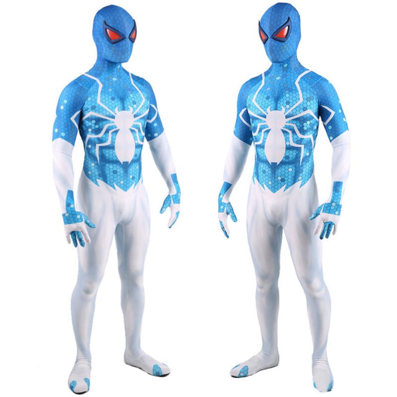 Cool Cosmic Spiderman Jumpsuit Spider-man Cosplay Costume Halloween X’mas Valentine’s day birthday gift comic-con game outfit - Image 4
