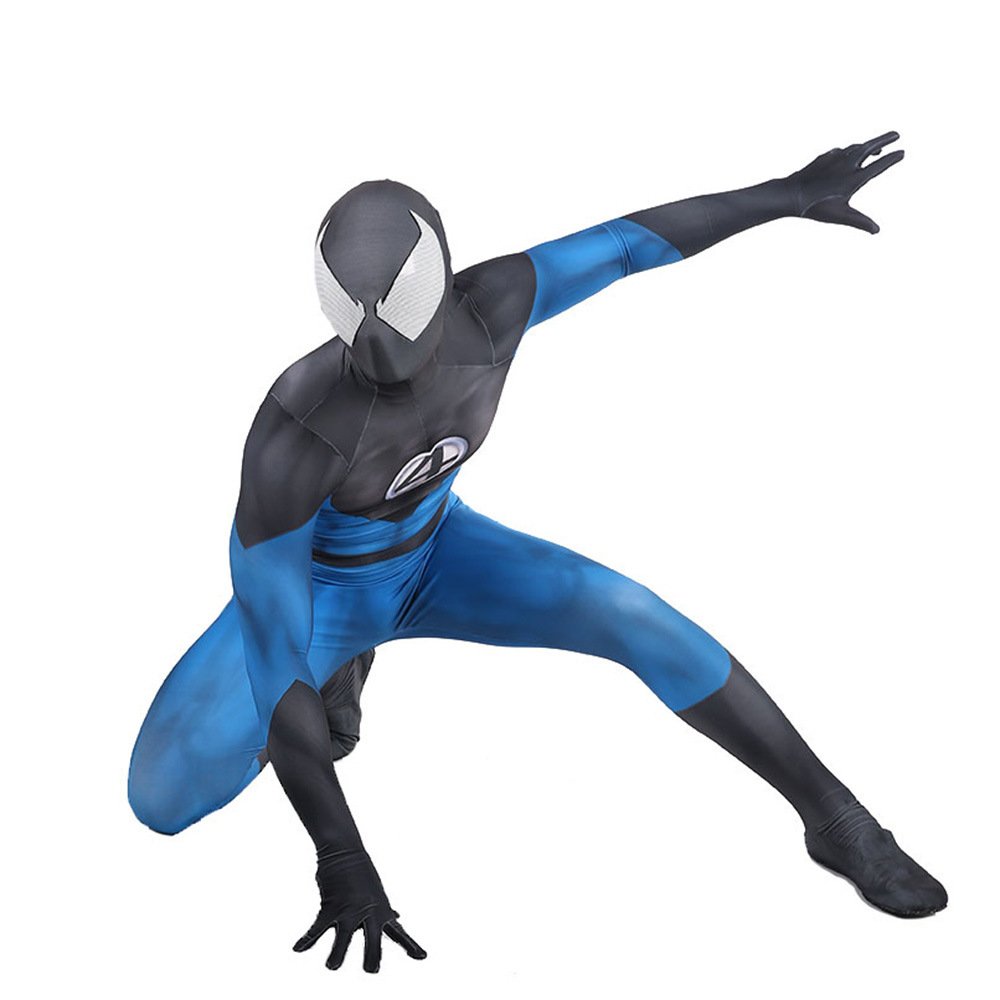 Fantastic 4 Spiderman Jumpsuit Superhero Spider-man Cosplay Costume Halloween X'mas Valentine's day birthday gift comic-con game outfit - Image 3
