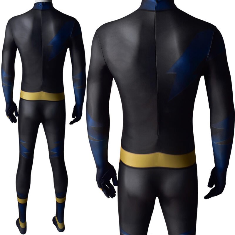 Kids Men's Beast Boy Jumpsuit Teen Titans Zentai cosplay Halloween costume Valentine's day X'mas birthday gift toys - Image 6
